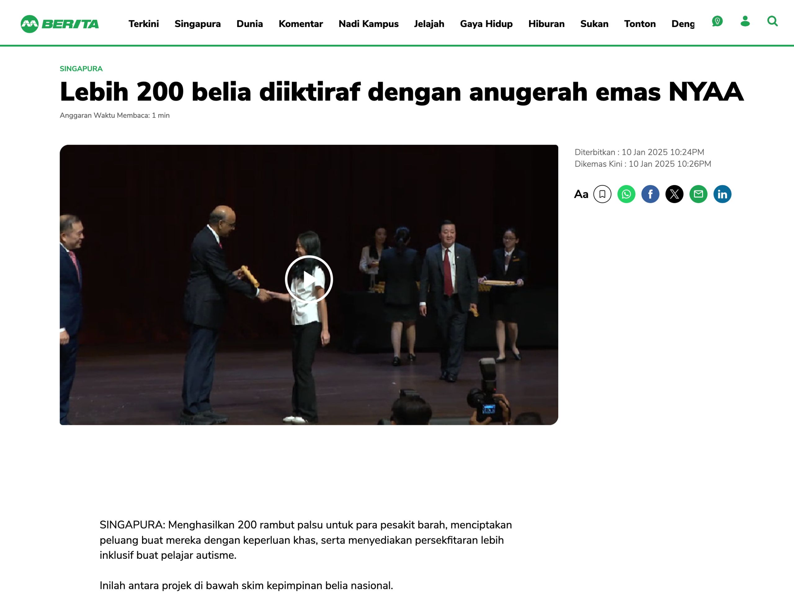 Berita - 10 Jan 2025